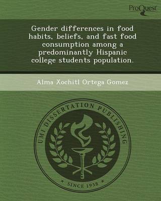Book cover for Gender Differences in Food Habits