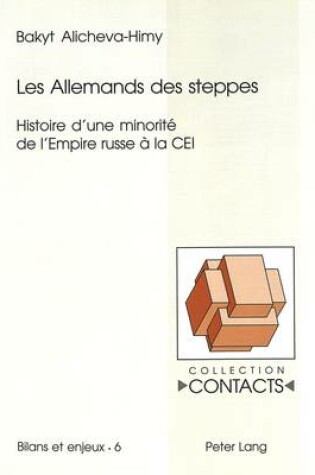 Cover of Les Allemands Des Steppes