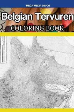 Cover of Belgian Tervuren Coloring Book