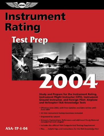 Cover of Instrument Rating Test Prep