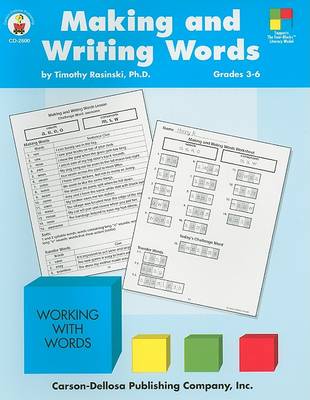 Cover of Making and Writing Words