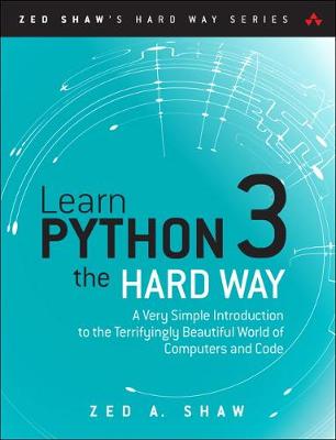 Book cover for Learn Python 3 the Hard Way