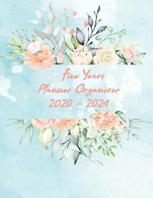 Book cover for Five Year Planner Organizer 2020-2024