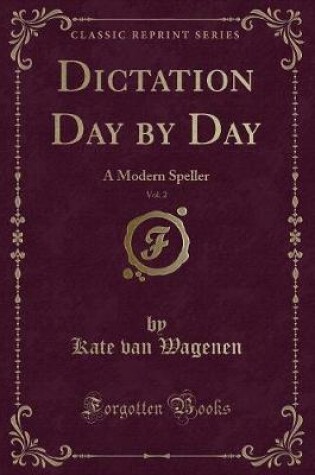 Cover of Dictation Day by Day, Vol. 2