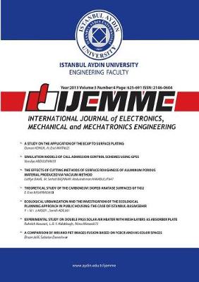 Cover of International Journal of Electronics, Mechanical and Mechatronics Engineering