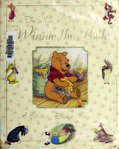 Book cover for The Many Adventures of Winnie the Pooh