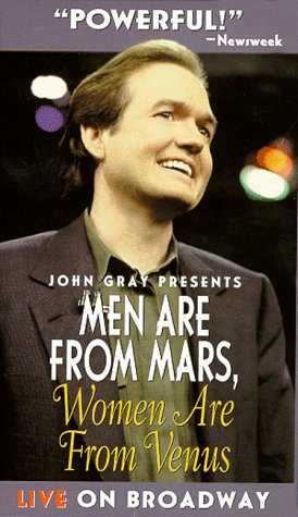 Book cover for Men are from Mars Live