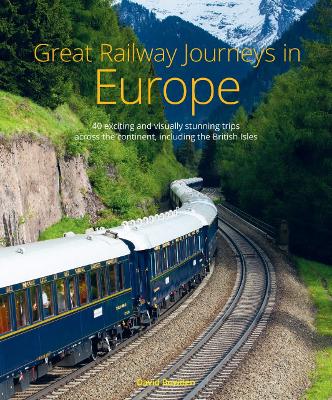 Book cover for Great Railway Journeys in Europe