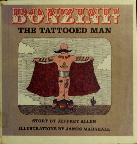 Book cover for Bonzini! the Tattooed Man