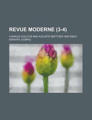 Book cover for Revue Moderne (3-4)