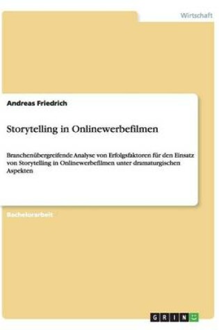 Cover of Storytelling in Onlinewerbefilmen