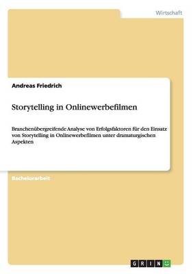Book cover for Storytelling in Onlinewerbefilmen