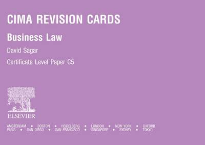 Book cover for Cima Revision Cards