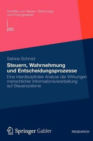 Cover of Steuern, Wahrnehmung und Entscheidungsprozesse