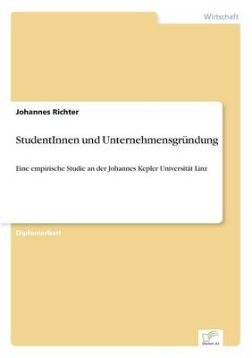 Book cover for StudentInnen und Unternehmensgründung