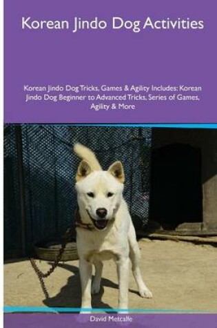 Cover of Korean Jindo Dog Activities Korean Jindo Dog Tricks, Games & Agility. Includes