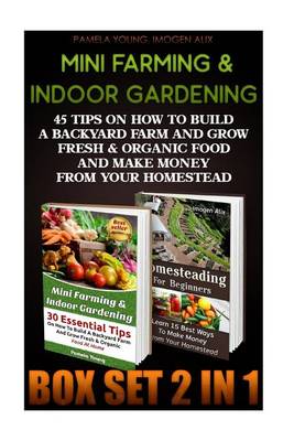 Book cover for Mini Farming & Indoor Gardening Box Set 2 in 1