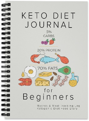 Book cover for Keto Diet Journal for Beginners