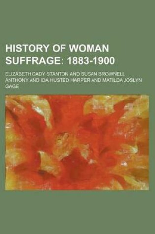 Cover of History of Woman Suffrage