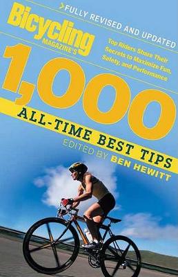 Book cover for Bicycling Magazine's 1000 All-Time Best Tips