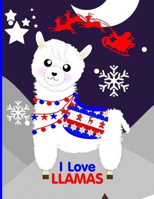 Book cover for I Love Llamas