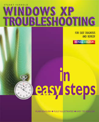 Book cover for Windows XP Troubleshooting in Easy Steps