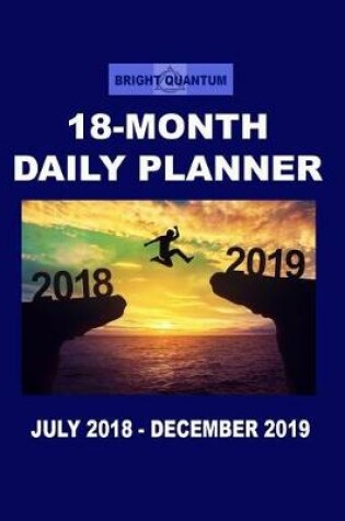 Cover of Bright Quantum 18-Month Daily Planner