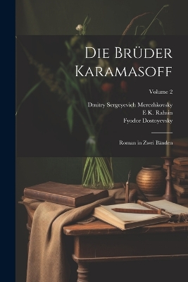 Book cover for Die Brüder Karamasoff