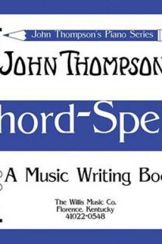 Cover of John Thompson's Chord Speller