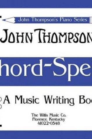 Cover of John Thompson's Chord Speller