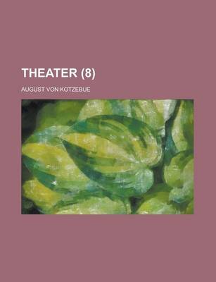 Book cover for Theater Volume 8