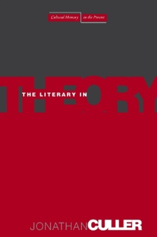 Cover of The Literary in Theory