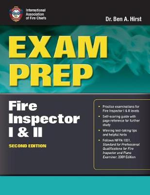 Book cover for Exam Prep: Fire Inspector I  &  II