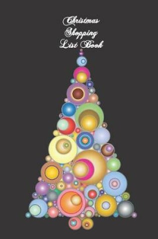 Cover of Christmas Shopping List Book