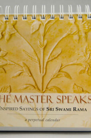 Cover of The Master Speaks