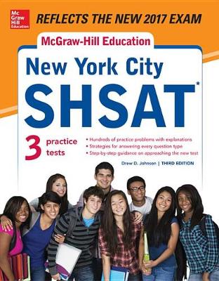 Book cover for McGraw-Hill Education New York City Shsat, Third Edition