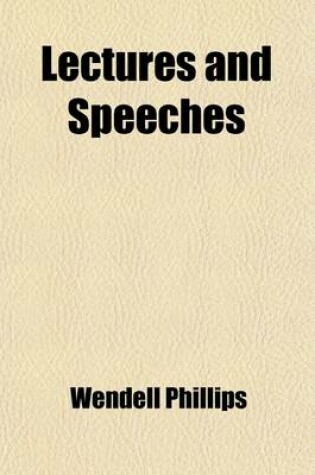 Cover of Lectures and Speeches