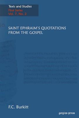 Book cover for Saint Ephraim's Quotations From The Gospel