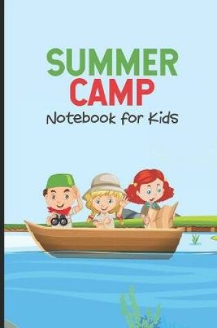 Cover of Summer Camp Notebook For Kids