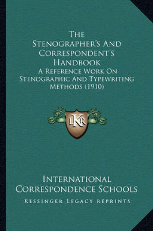 Cover of The Stenographer's and Correspondent's Handbook