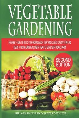 Book cover for Vegetable Gardening