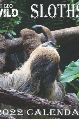 Cover of Sloths Calendar 2022