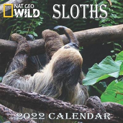 Book cover for Sloths Calendar 2022