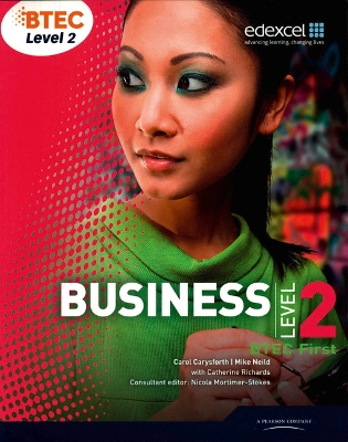 Cover of BTEC First Business Student Book