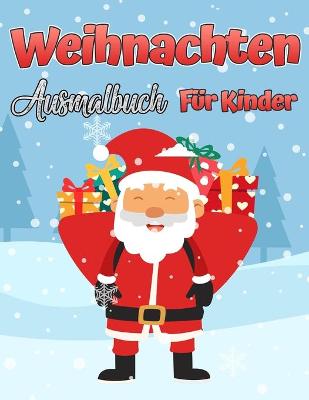 Book cover for Das Weihnachtsfarbbuch für Kinder