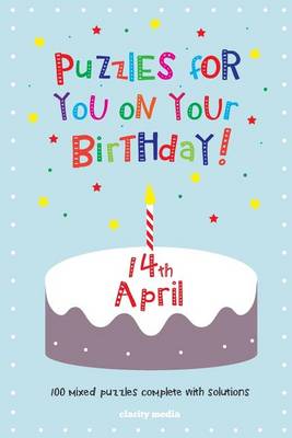 Book cover for Puzzles for you on your Birthday - 14th April