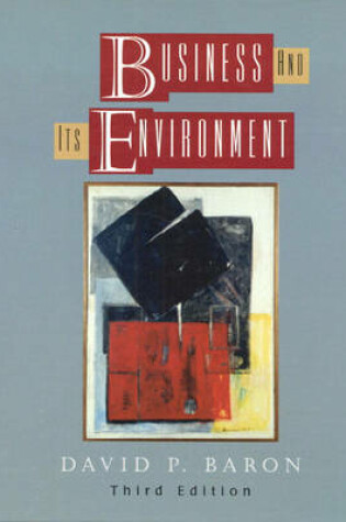 Cover of Business and Its Environment