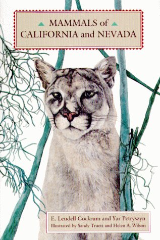 Book cover for Mammals of California & Nevada