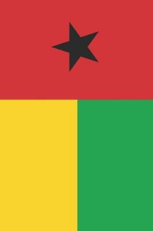 Cover of Guinea Bissau Travel Journal - Guinea Bissau Flag Notebook - Guinea Bissauan Flag Book