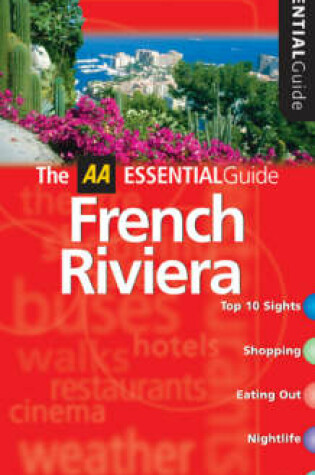 Cover of AA Essential French Riviera